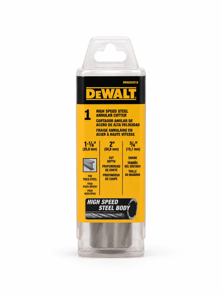 BARRENA MAGNETICA 1-1/8" DEWALT