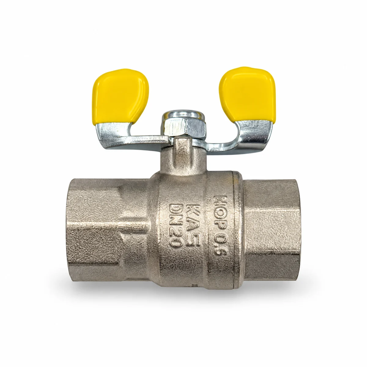 VALVULA 3/4 PARA GAS H-H MARIPOSA KAS