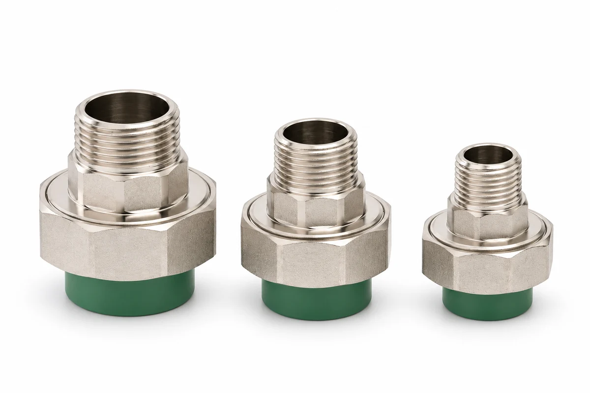 UNION MIXTA (METAL/PPR) MACHO 110 X 4 AQUAPIPE