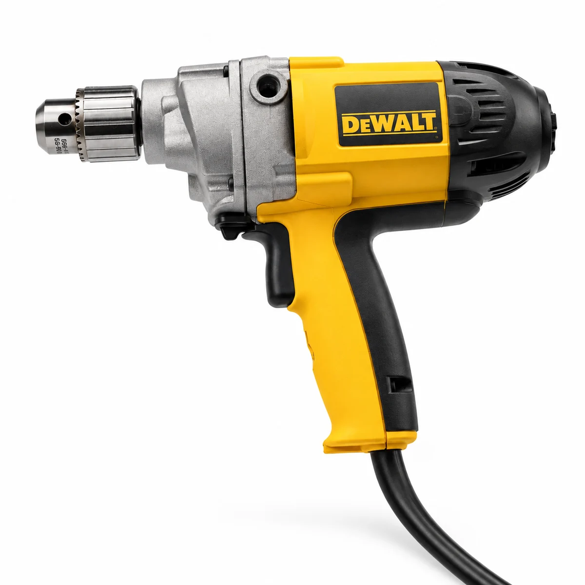 Taladro DEWALT con caja de engranajes metálica