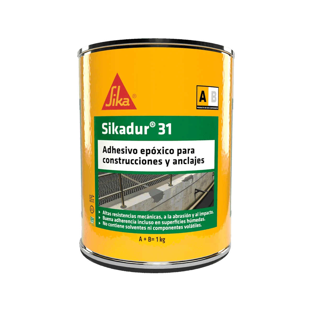 SIKADUR 31  ADHESIVO KIT (A+B) 5 KG