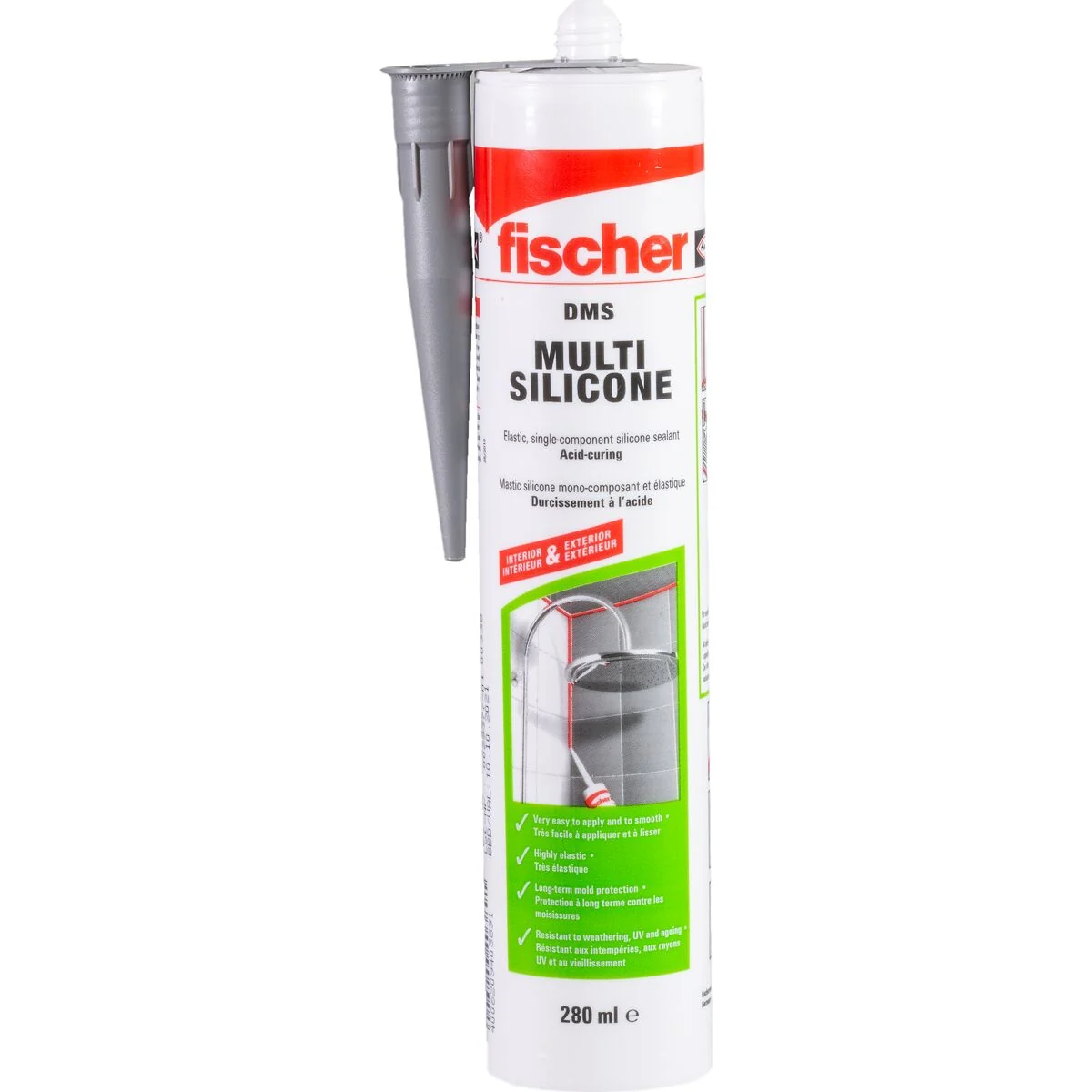 Multi-silicona Standard DMS transparente · 280 ml
