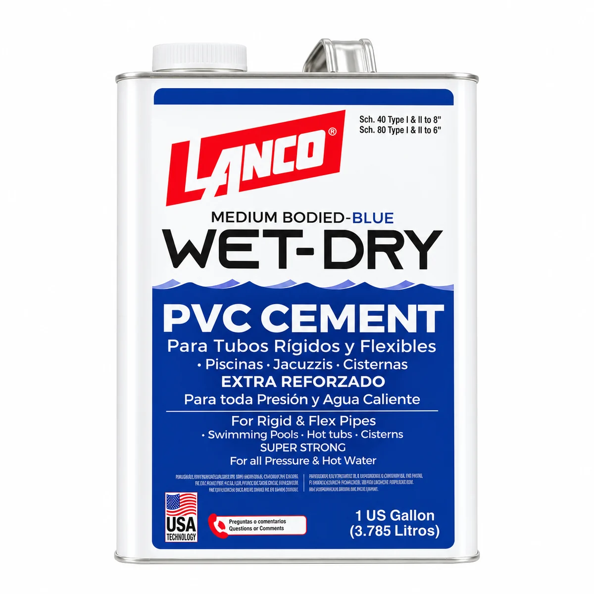 LANCO Wet-Dry azul galón