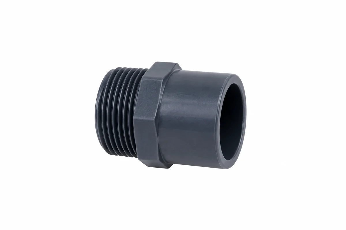 Adaptador Macho PVC SCH 80