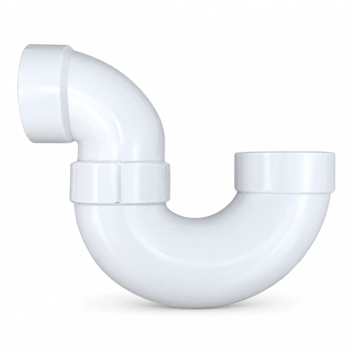 Sifón de drenaje PVC