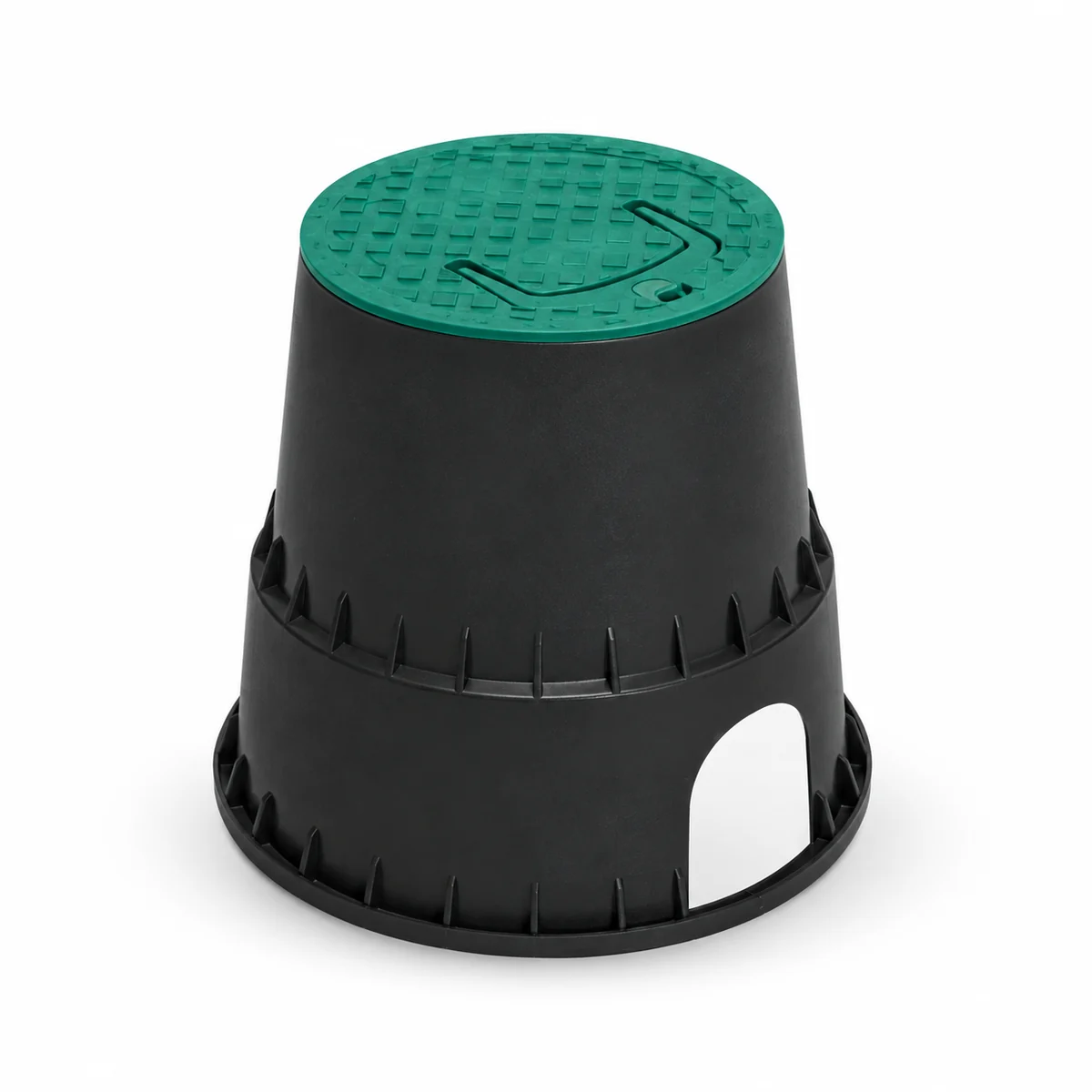 Caja redonda para válvula