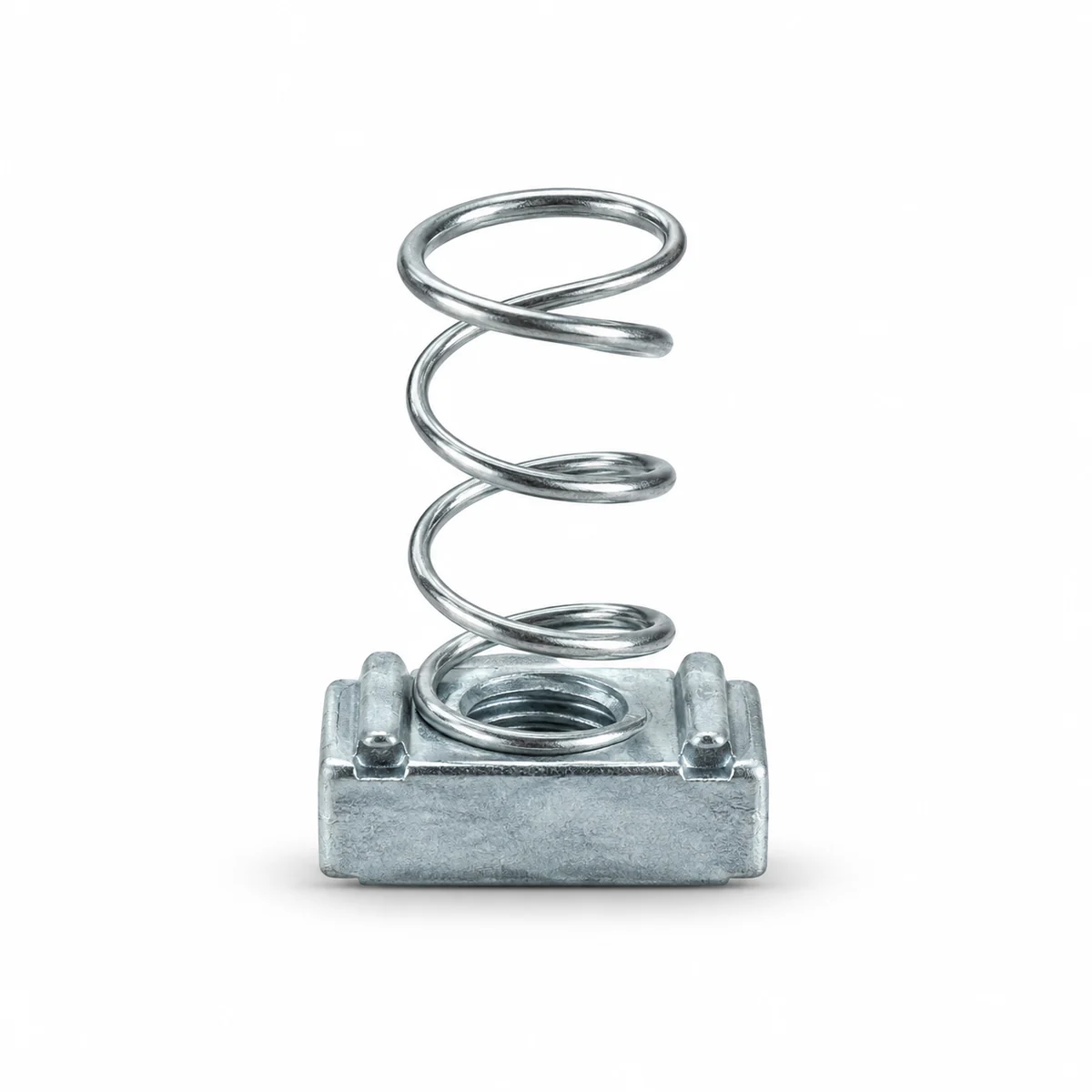 Tuerca galvanizada con spring largo
