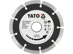 DIAMOND BLADE, SEGMENT 125 MM