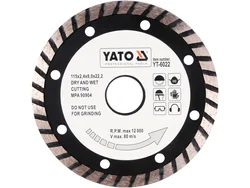 DIAMOND BLADE, TURBO 115 MM