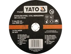 METAL CUTTING DISC INOX, 230X1.9X22 MM