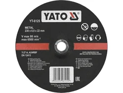 METAL GRINDING DISC 230X6.0X22 MM